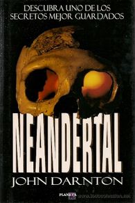 Second hand books: Neandertal / John Darnton * NOVELA *